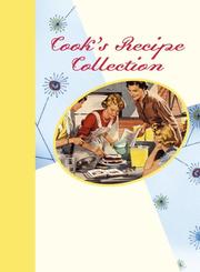 Cover of: Cook's Recipe Collection (Journal)