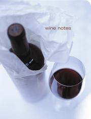 Cover of: Wine Notes (Large Themed Journal)