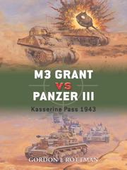 Cover of: M3 Medium Tank vs Panzer III: Kasserine Pass, 1943 (Duel)