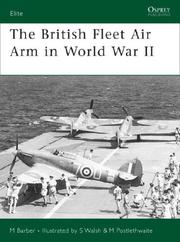 Cover of: The British Fleet Air Arm in World War II