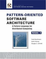 Cover of: Pattern-Oriented Software Architecture Volume 4: A Pattern Language for Distributed Computing