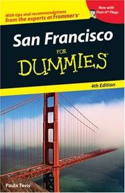 Cover of: San Francisco For Dummies by Paula Tevis