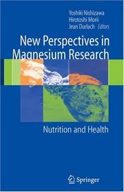 Cover of: New Perspectives in Magnesium Research | 