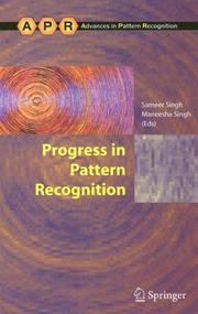 Cover of: Progress in Pattern Recognition (Advances in Pattern Recognition) | 