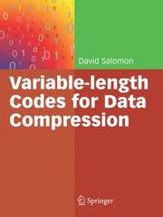 Cover of: Variable-length Codes for Data Compression