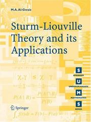 Sturm-Liouville Theory and its Applications by Mohammed Abdelrahman Al-Gwaiz