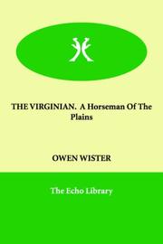 Cover of: THE VIRGINIAN by Owen Wister