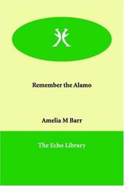 Cover of: Remember the Alamo