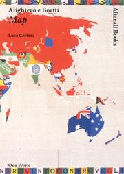 Cover of: Alighiero e Boetti: Map (One Work)