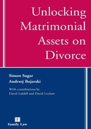 Cover of: Unlocking Matrimonial Assets on Divorce