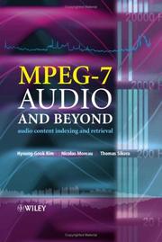 Cover of: Introduction to MPEG-7 audio by Hyoung-Cook Kim