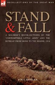 Cover of: Stand & Fall by Joe Cassells, Joe Cassells