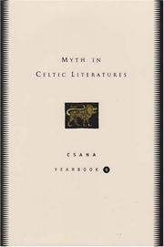 Cover of: Myth in Celtic Literature by Joseph Falaky Nagy