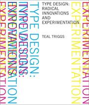 Cover of: Type design: radical innovations and experimentation