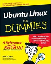 Cover of: Ubuntu Linux For Dummies by Paul G. Sery