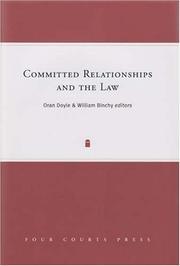 Cover of: Committed Relationships and the Law by 