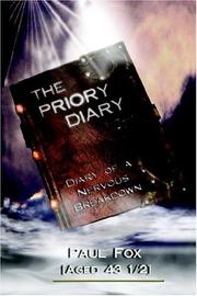 Cover of: The Priory Diary: Diary of a Nervous Breakdown