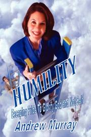 Cover of: Humilty by Andrew Murray, Andrew Murray