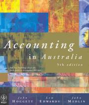 Cover of: Accounting in Australia by J. Hoggett, John Medlin