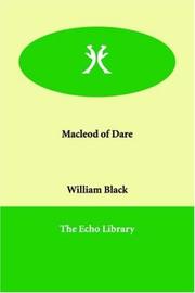Cover of: Macleod of Dare by William Black