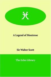 Cover of: A Legend of Montrose by Sir Walter Scott