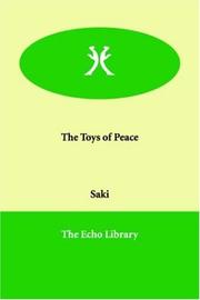 Cover of: The Toys of Peace by Saki