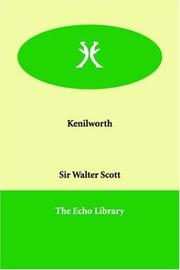 Cover of: Kenilworth by Sir Walter Scott