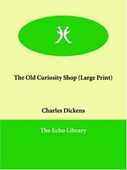 Cover of: The Old Curiosity Shop by Charles Dickens