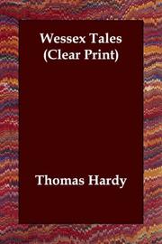 Cover of: Wessex Tales (Clear Print) by Thomas Hardy