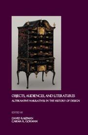 Cover of: Objects, Audiences, and Literatures | 