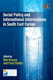 Cover of: Social Policy and International Interventions in South East Europe