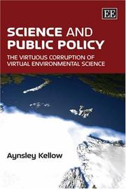 Science and public policy by Aynsley J. Kellow