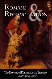 Front cover of Romans & Reconciliation by Dr. Randy, Colver
