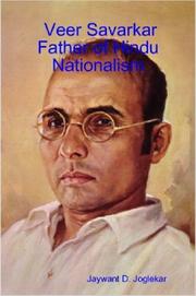 Cover of: Veer Savarkar Father of Hindu Nationalism by Jaywant, D. Joglekar