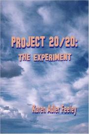 Cover of: Project 20/20: The Experiment