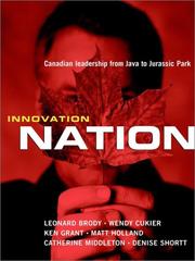 Cover of: Innovation nation by Leonard Brody ... [et al.].