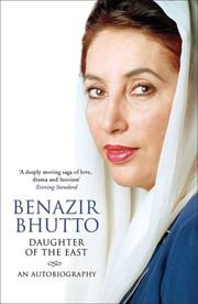 Cover of: Daughter of the East by Benazir Bhutto
