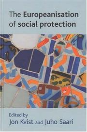 Cover of: The Europeanisation of Social Protection by 