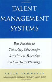 Cover of: Talent Management Systems by Allan Schweyer