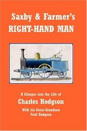 Saxby & Farmer's Right-Hand Man by Paul Hodgson