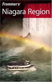 Cover of: Frommer's Niagara Region