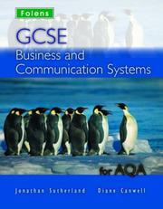 Cover of: Business and Communication Systems (GCSE Business Studies)