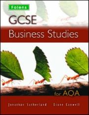 Cover of: GCSE Business Studies for AQA 'A' (GCSE Business Studies)