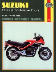 Cover of: Suzuki GS 550 Four Valve 82-86