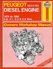 Cover of: Peugeot 504 and 505 Diesel 1974-90 Owner's Workshop Manual