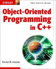 Cover of: Object Oriented Programming in C++