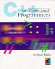 Cover of: C++ for Professional Programming With PC and Unix Applications