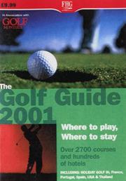 Cover of: Golf Guide (Farm Holiday Guides)