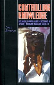 Cover of: Controlling Knowledge