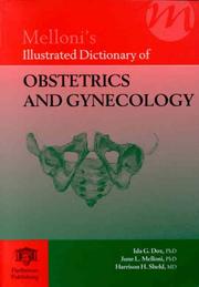 Cover of: Melloni's Illustrated Dictionary of Obstetrics and Gynecology